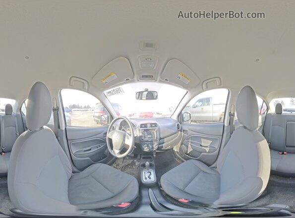 ML32F3FJ1KHF18699 2019 MITSUBISHI MIRAGE Silver Սալոնի 360 աստիճան տեսք