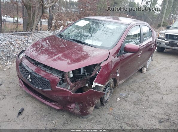 ML32F3FJ1LHF13052 2020 MITSUBISHI MIRAGE G4 Red Przód lewy