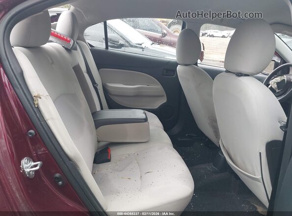 ML32F3FJ1LHF13052 2020 MITSUBISHI MIRAGE G4 Red Widok naklejki z numerem VIN