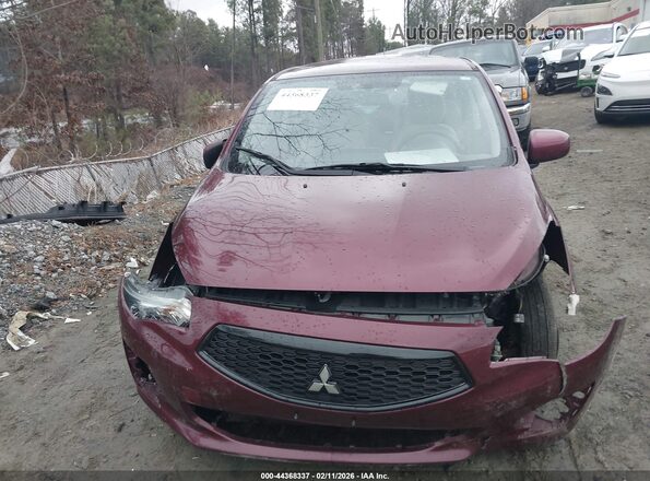 ML32F3FJ1LHF13052 2020 MITSUBISHI MIRAGE G4 Red Widok zestawu wskaźników