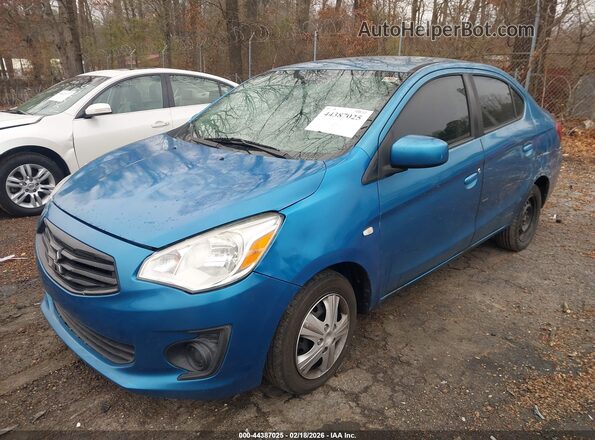 ML32F3FJ2JHF04924 2018 MITSUBISHI MIRAGE G4 Синий Передняя левая четверть