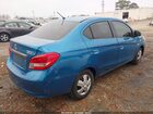 2018 Mitsubishi Mirage G4 Es Синий vin: ML32F3FJ2JHF04924
