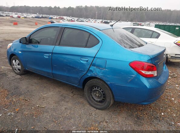 ML32F3FJ2JHF04924 2018 MITSUBISHI MIRAGE G4 Синий Задняя левая четверть