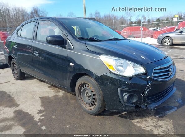 ML32F3FJ2JHF15387 2018 MITSUBISHI MIRAGE G4 Black Առջևի աջ