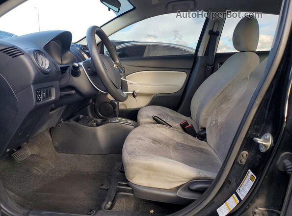 ML32F3FJ3KHF06098 2019 MITSUBISHI MIRAGE Черный Вид салона спереди