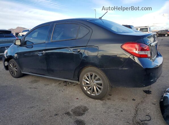 ML32F3FJ3KHF06098 2019 MITSUBISHI MIRAGE Черный Задняя левая четверть