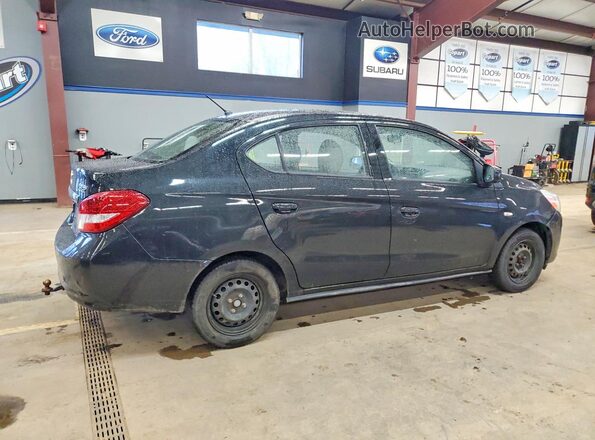 ML32F3FJ3KHF15903 2019 MITSUBISHI MIRAGE Черный Задняя правая четверть