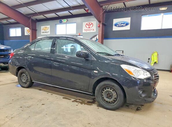ML32F3FJ3KHF15903 2019 MITSUBISHI MIRAGE Черный Передняя правая четверть