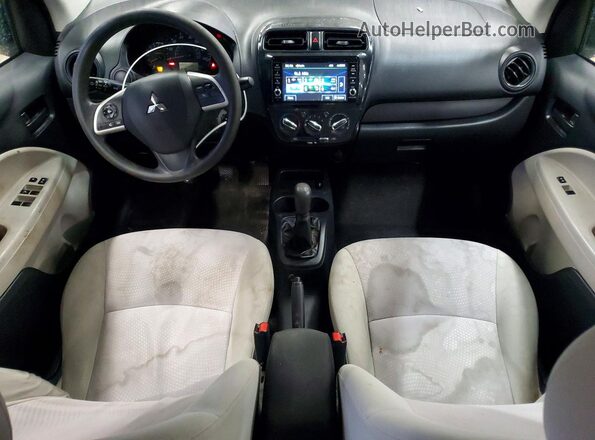 ML32F3FJ3KHF15903 2019 MITSUBISHI MIRAGE Черный Вид панели приборов