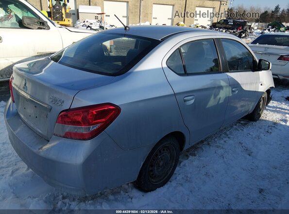 ML32F3FJ4HHF11321 2017 MITSUBISHI MIRAGE G4 Серебряный Задняя правая четверть