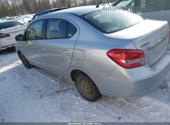 ML32F3FJ4HHF11321 2017 MITSUBISHI MIRAGE G4 Серебряный Задняя левая четверть