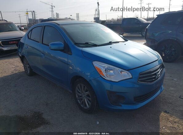 ML32F3FJ5KHF05695 2019 MITSUBISHI MIRAGE G4 Blue Delantero derecho