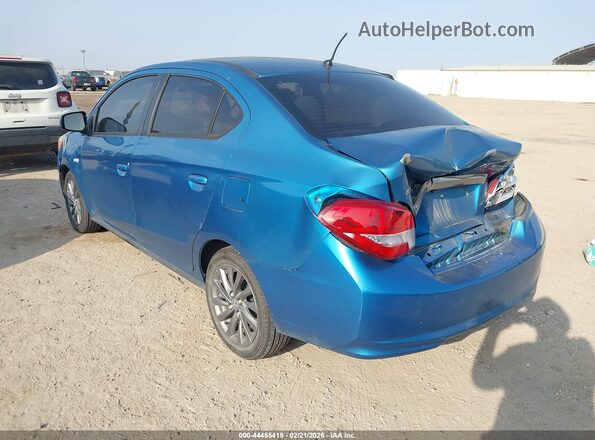 ML32F3FJ5KHF05695 2019 MITSUBISHI MIRAGE G4 Blue Trasero izquierdo