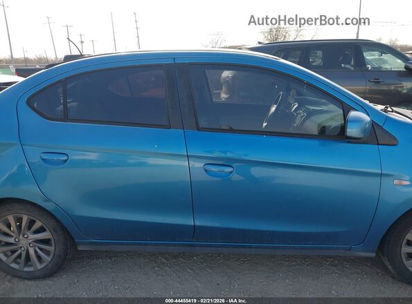 ML32F3FJ5KHF05695 2019 MITSUBISHI MIRAGE G4 Blue Vista interior trasera