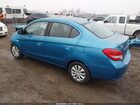 2017 Mitsubishi Mirage G4 Es Синий vin: ML32F3FJ6HHF19663