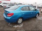 2017 Mitsubishi Mirage G4 Es Синий vin: ML32F3FJ6HHF19663