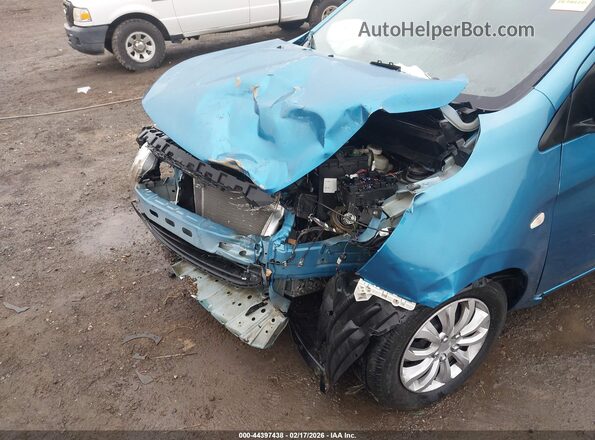 ML32F3FJ6HHF19663 2017 MITSUBISHI MIRAGE G4 Синий 