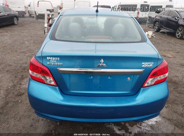 ML32F3FJ6HHF19663 2017 MITSUBISHI MIRAGE G4 Синий 