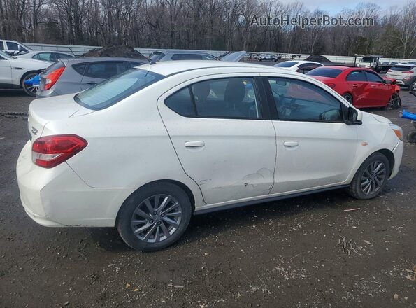 ML32F3FJ6KHF11053 2019 MITSUBISHI MIRAGE White Задня права чверть