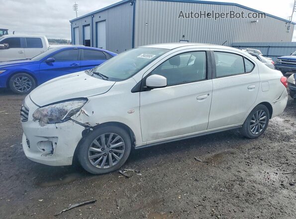 ML32F3FJ6KHF11053 2019 MITSUBISHI MIRAGE White Передня ліва чверть