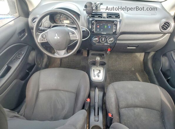 ML32F3FJ6KHF11053 2019 MITSUBISHI MIRAGE White Вид панелі приладів