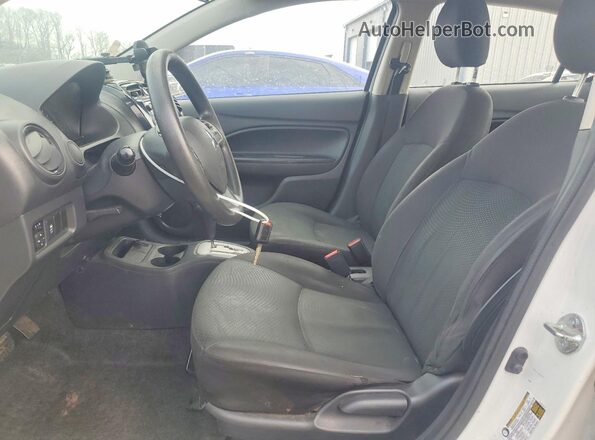 ML32F3FJ6KHF11053 2019 MITSUBISHI MIRAGE White Вид салону спереду