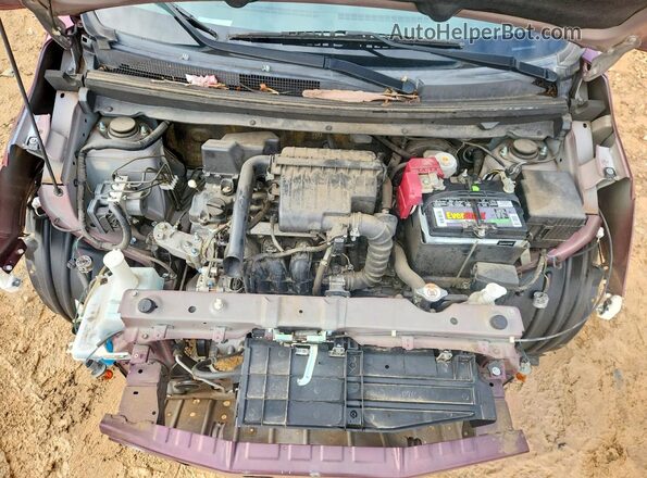ML32F3FJ6KHF11375 2019 MITSUBISHI MIRAGE Purple Widok wnętrza z tyłu
