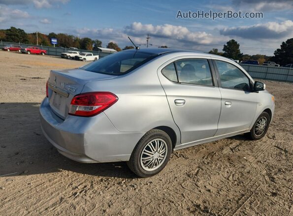 ML32F3FJ6KHF16687 2019 MITSUBISHI MIRAGE Серебряный Задняя правая четверть