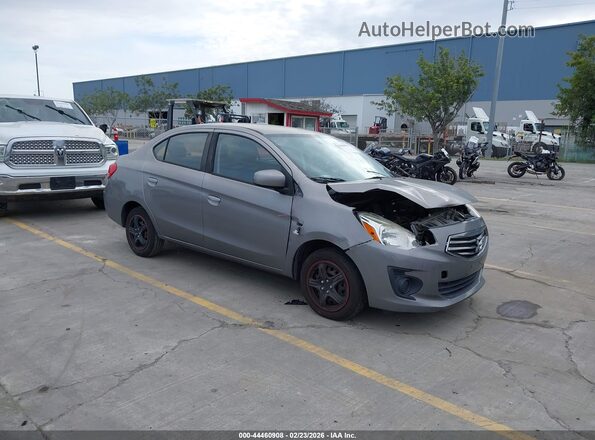 ML32F3FJ7HHF11197 2017 MITSUBISHI MIRAGE G4 Серый Передняя правая четверть