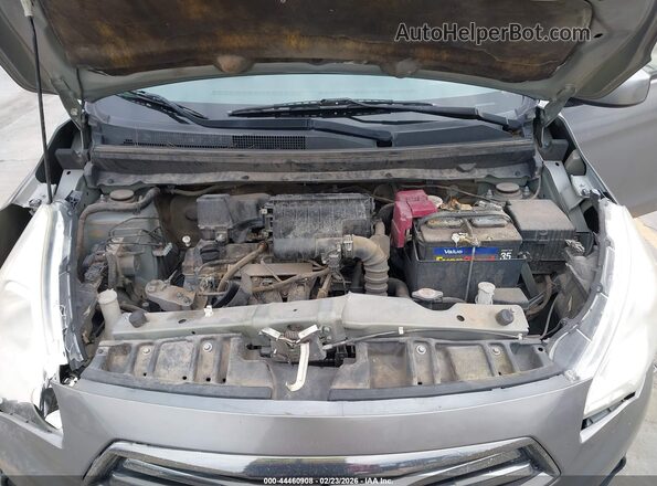 ML32F3FJ7HHF11197 2017 MITSUBISHI MIRAGE G4 Серый Вид сзади