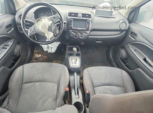 ML32F3FJ8HHF05974 2017 MITSUBISHI MIRAGE Черный Вид панели приборов