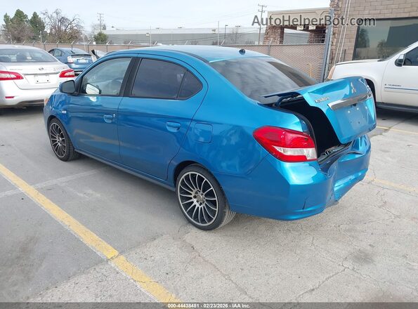 ML32F3FJ8KHF01558 2019 MITSUBISHI MIRAGE G4 Синий Задняя левая четверть