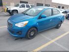 2019 Mitsubishi Mirage G4 Es Синий vin: ML32F3FJ8KHF01558