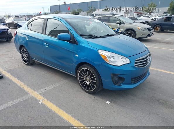 ML32F3FJ8KHF01558 2019 MITSUBISHI MIRAGE G4 Синий Передняя правая четверть