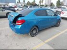 2019 Mitsubishi Mirage G4 Es Синий vin: ML32F3FJ8KHF01558