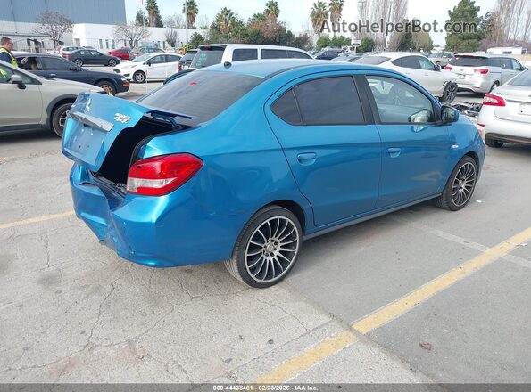 ML32F3FJ8KHF01558 2019 MITSUBISHI MIRAGE G4 Синий Задняя правая четверть