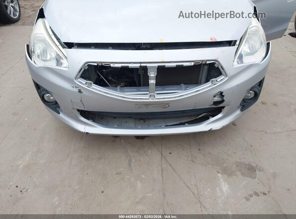 ML32F3FJOHHF07203 2017 MITSUBISHI MIRAGE G4 Silver Вид спереду