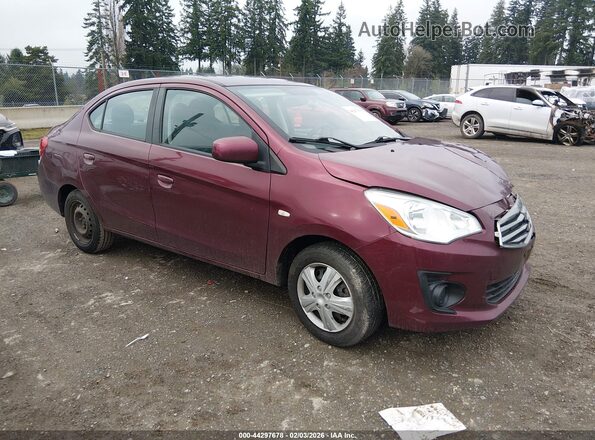 ML32F3FJXJHF05111 2018 MITSUBISHI MIRAGE G4 Красный Передняя правая четверть