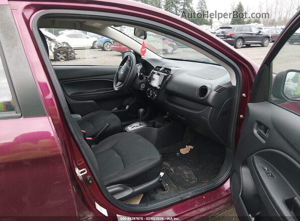 ML32F3FJXJHF05111 2018 MITSUBISHI MIRAGE G4 Красный Вид салона спереди