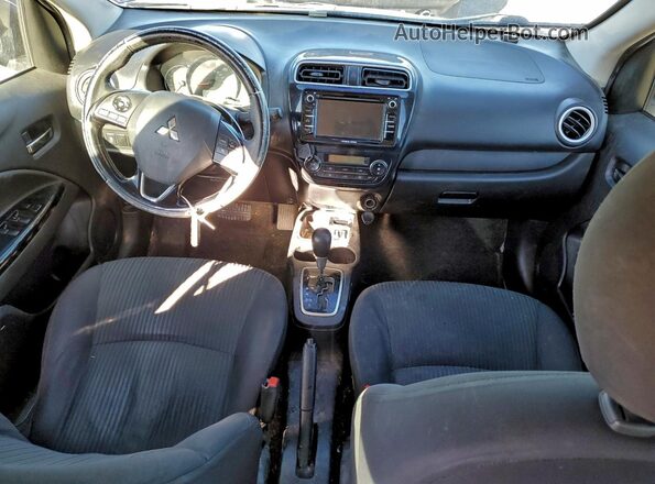 ML32F4FJ4HHF18808 2017 MITSUBISHI MIRAGE Серебряный Вид панели приборов