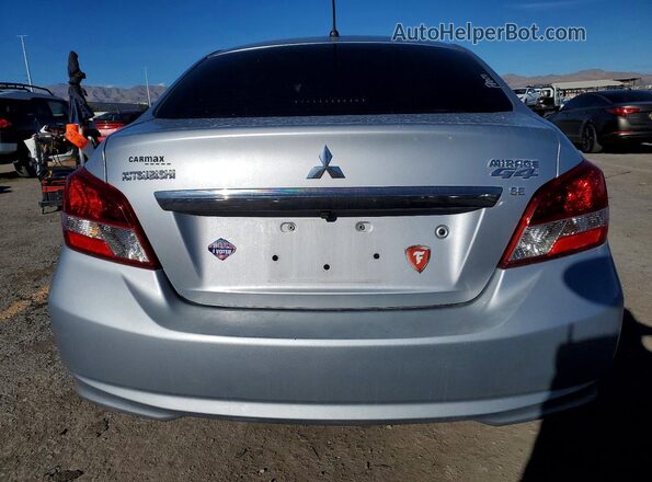 ML32F4FJ4HHF18808 2017 MITSUBISHI MIRAGE Серебряный Вид сзади