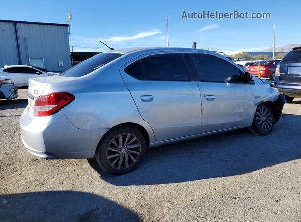 ML32F4FJ4HHF18808 2017 MITSUBISHI MIRAGE Серебряный Задняя правая четверть