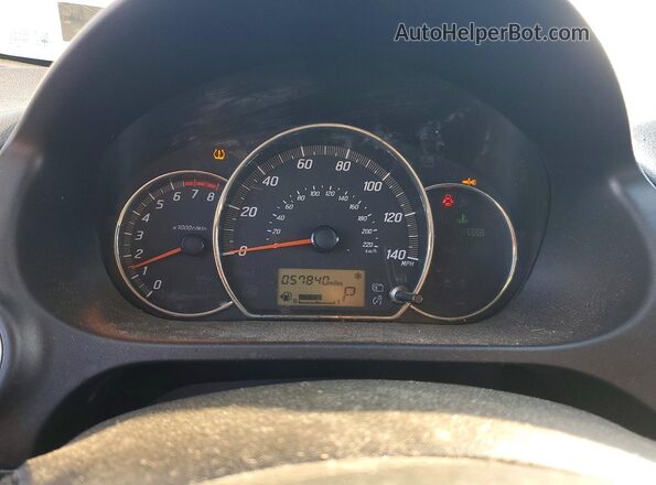 ML32F4FJ5JHF15244 2018 MITSUBISHI MIRAGE Темно-бордовый Вид щитка приборов
