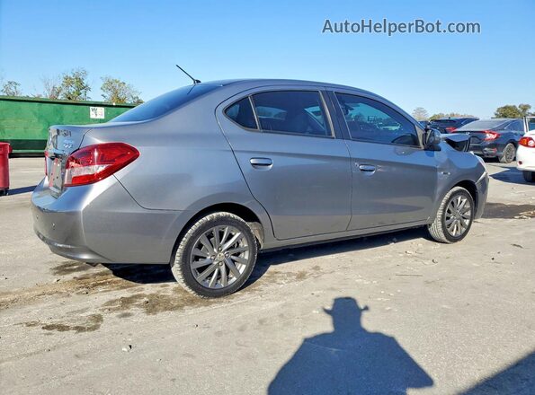ML32F4FJ6JHF12448 2018 MITSUBISHI MIRAGE Gray Trasero derecho