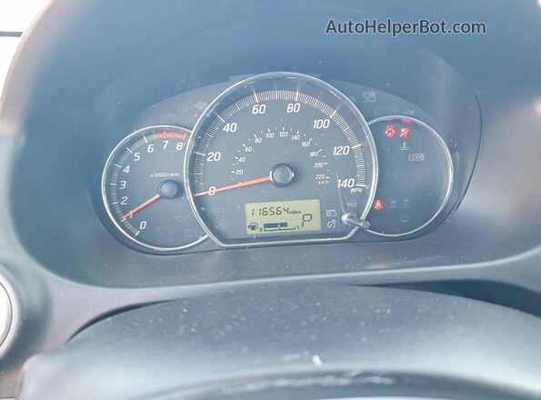 ML32F4FJ6JHF12448 2018 MITSUBISHI MIRAGE Gray Vista del cuadro de instrumentos