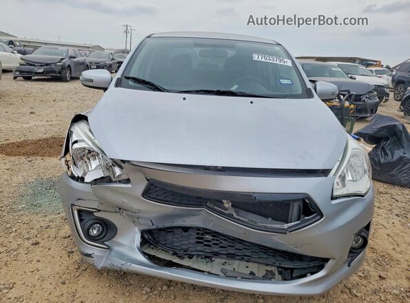 ML32F4FJ7LHF02319 2020 MITSUBISHI MIRAGE Серебряный Вид спереди