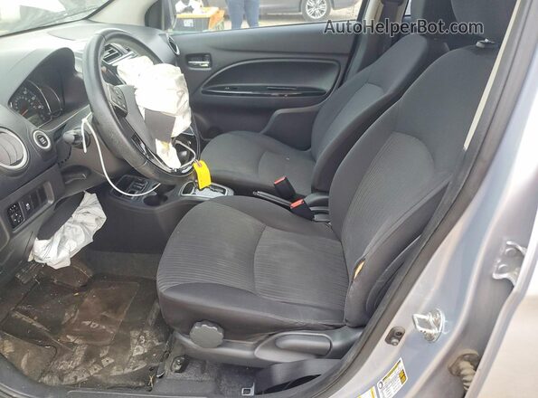 ML32F4FJ7LHF02319 2020 MITSUBISHI MIRAGE Серебряный Вид салона спереди
