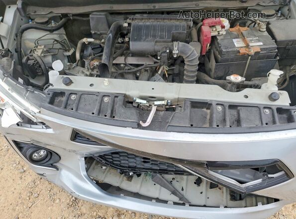 ML32F4FJ7LHF02319 2020 MITSUBISHI MIRAGE Серебряный Вид задней части салона