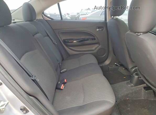 ML32F4FJ7LHF02319 2020 MITSUBISHI MIRAGE Серебряный Вид задних сидений