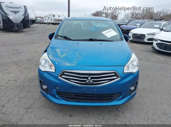 ML32F4FJXHHF14116 2017 MITSUBISHI MIRAGE G4 Синий Вид щитка приборов